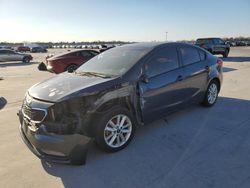 2014 KIA Forte LX en venta en Wilmer, TX