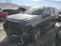 Salvage cars for sale at Littleton, CO auction: 2023 Cadillac Escalade Premium Luxury