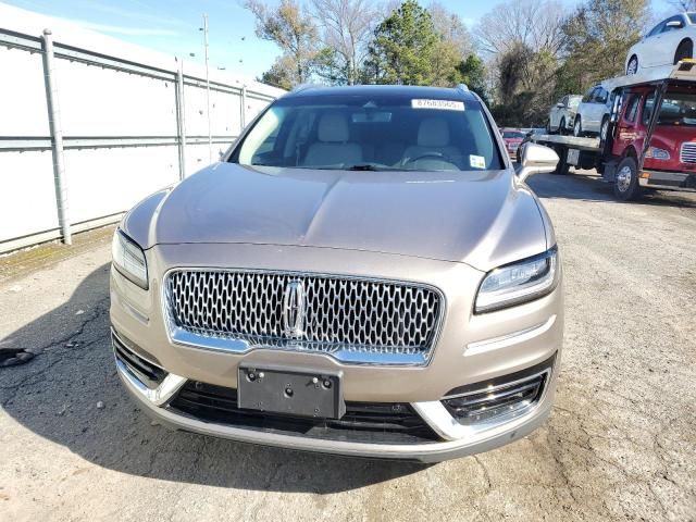 2019 Lincoln Nautilus Reserve