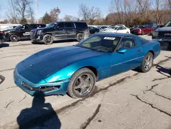 Salvage cars for sale at Bridgeton, MO auction: 1992 Chevrolet Corvette