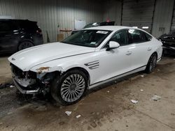 Salvage cars for sale at Franklin, WI auction: 2023 Genesis G80