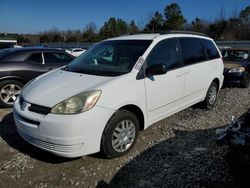 Toyota Sienna ce salvage cars for sale: 2005 Toyota Sienna CE