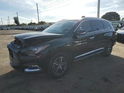 Salvage vehicles for parts for sale at auction: 2019 Infiniti QX60 Luxe