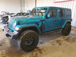 Salvage cars for sale at Appleton, WI auction: 2020 Jeep Wrangler Unlimited Sahara