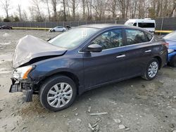 Salvage cars for sale from Copart Waldorf, MD: 2014 Nissan Sentra S