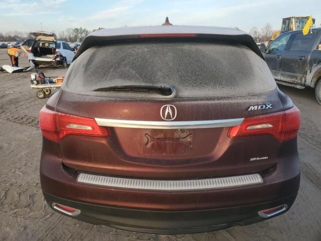 2016 Acura MDX Technology