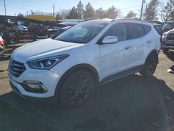 Salvage cars for sale from Copart Denver, CO: 2018 Hyundai Santa FE Sport