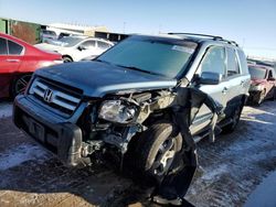 Salvage cars for sale at Brighton, CO auction: 2007 Honda Pilot EXL