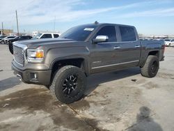 GMC salvage cars for sale: 2015 GMC Sierra K1500 Denali