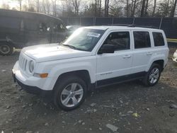 Salvage cars for sale at Waldorf, MD auction: 2013 Jeep Patriot Latitude