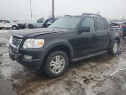 Salvage cars for sale at Woodhaven, MI auction: 2010 Ford Explorer Sport Trac XLT