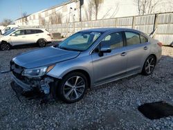 Subaru Vehiculos salvage en venta: 2015 Subaru Legacy 2.5I Limited