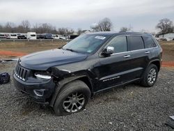 Salvage cars for sale at Hillsborough, NJ auction: 2015 Jeep Grand Cherokee Limited