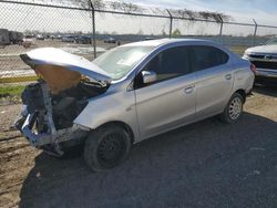 Mitsubishi Vehiculos salvage en venta: 2017 Mitsubishi Mirage G4 ES