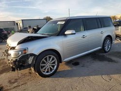 Salvage cars for sale at Orlando, FL auction: 2017 Ford Flex Limited