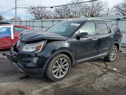 Ford Explorer Limited salvage cars for sale: 2016 Ford Explorer Limited