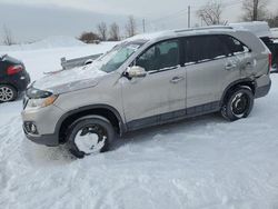 Salvage cars for sale at Montreal Est, QC auction: 2012 KIA Sorento Base