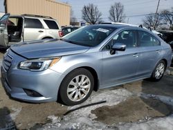 Salvage cars for sale at Moraine, OH auction: 2017 Subaru Legacy 2.5I Premium