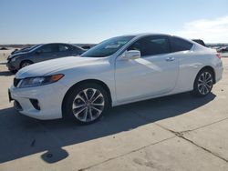 Salvage cars for sale at Grand Prairie, TX auction: 2013 Honda Accord EXL