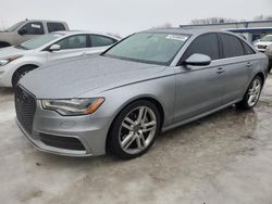 Salvage cars for sale at Wayland, MI auction: 2015 Audi A6 Premium Plus