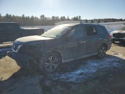 Salvage cars for sale at Windham, ME auction: 2017 Nissan Pathfinder S