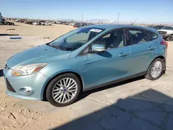 Ford Focus sel salvage cars for sale: 2012 Ford Focus SEL