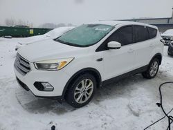 Salvage cars for sale at Wayland, MI auction: 2017 Ford Escape SE