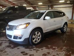 Salvage cars for sale at Lansing, MI auction: 2017 Chevrolet Traverse LT