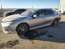 Salvage cars for sale from Copart Albuquerque, NM: 2022 Toyota Camry XLE