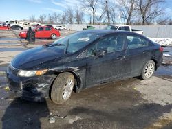 Honda Vehiculos salvage en venta: 2012 Honda Civic EX