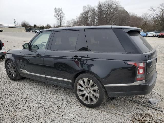 2016 Land Rover Range Rover Supercharged