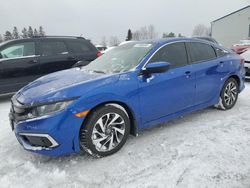 Honda salvage cars for sale: 2019 Honda Civic EX