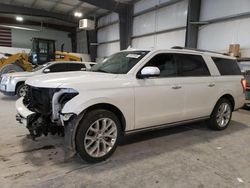 Ford salvage cars for sale: 2018 Ford Expedition Max Limited