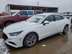 Salvage cars for sale at Grand Prairie, TX auction: 2021 Hyundai Sonata SEL