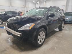 Nissan salvage cars for sale: 2007 Nissan Murano SL