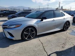 Salvage cars for sale at Sun Valley, CA auction: 2019 Toyota Camry XSE