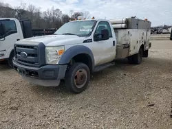 Salvage trucks for sale at Greenwell Springs, LA auction: 2012 Ford F450 Super Duty