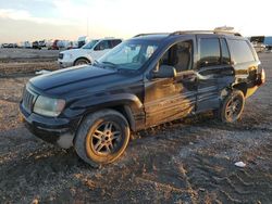 Jeep salvage cars for sale: 2004 Jeep Grand Cherokee Laredo