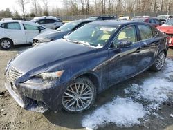 Salvage cars for sale at Waldorf, MD auction: 2015 Lexus IS 250