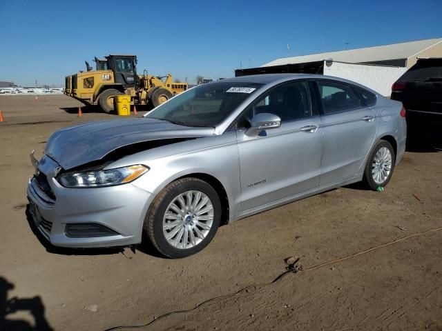 2013 Ford Fusion SE Hybrid