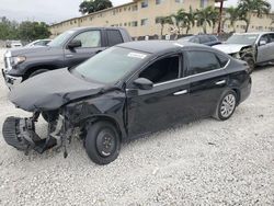 Nissan salvage cars for sale: 2015 Nissan Sentra S