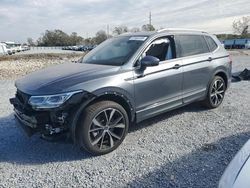 Volkswagen salvage cars for sale: 2024 Volkswagen Tiguan SEL R-LINE Black