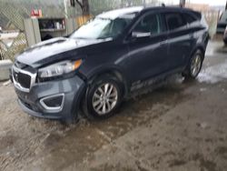 Salvage cars for sale at Gaston, SC auction: 2017 KIA Sorento LX