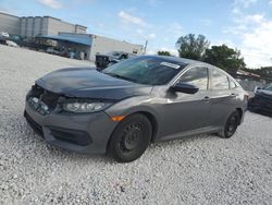 Salvage cars for sale at Opa Locka, FL auction: 2018 Honda Civic LX