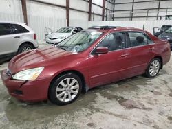 Salvage cars for sale at Lawrenceburg, KY auction: 2007 Honda Accord EX