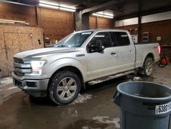 Ford salvage cars for sale: 2018 Ford F150 Supercrew