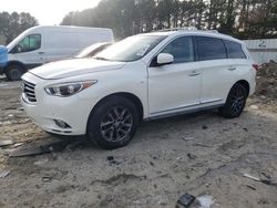 Salvage cars for sale at Seaford, DE auction: 2015 Infiniti QX60