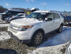 Salvage cars for sale at Windsor, NJ auction: 2014 Ford Explorer XLT