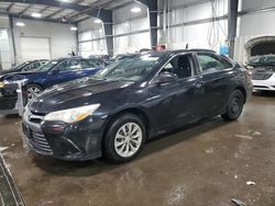 Salvage cars for sale at Ham Lake, MN auction: 2017 Toyota Camry LE