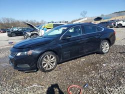 Chevrolet salvage cars for sale: 2017 Chevrolet Impala LT